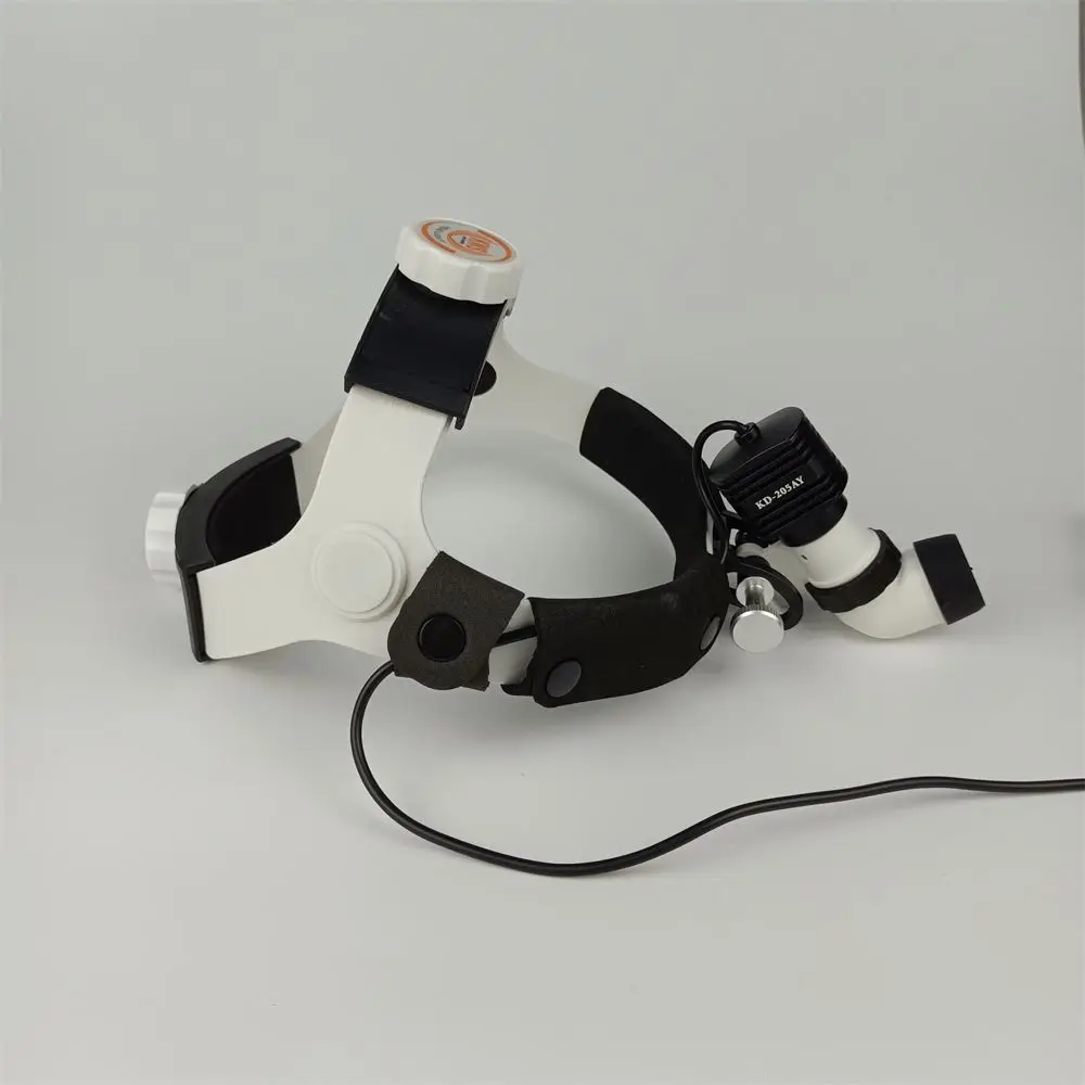 Professional Medical Ent Instruments Surgical Portable Led Head Light Rechargeable Li-ion Battery