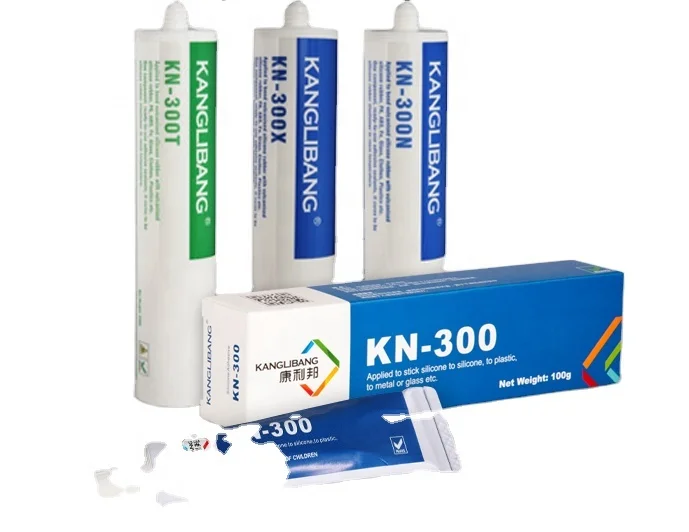 KANGLIBANG kn-300x food grade rtv glue for bonding silicone to toughened glass
