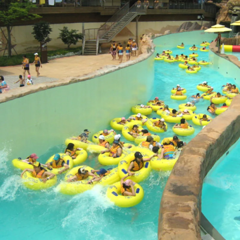 Water Park Lazy River Hotel Resort with Water Park Lazy river make funny for family on alibaba for sale