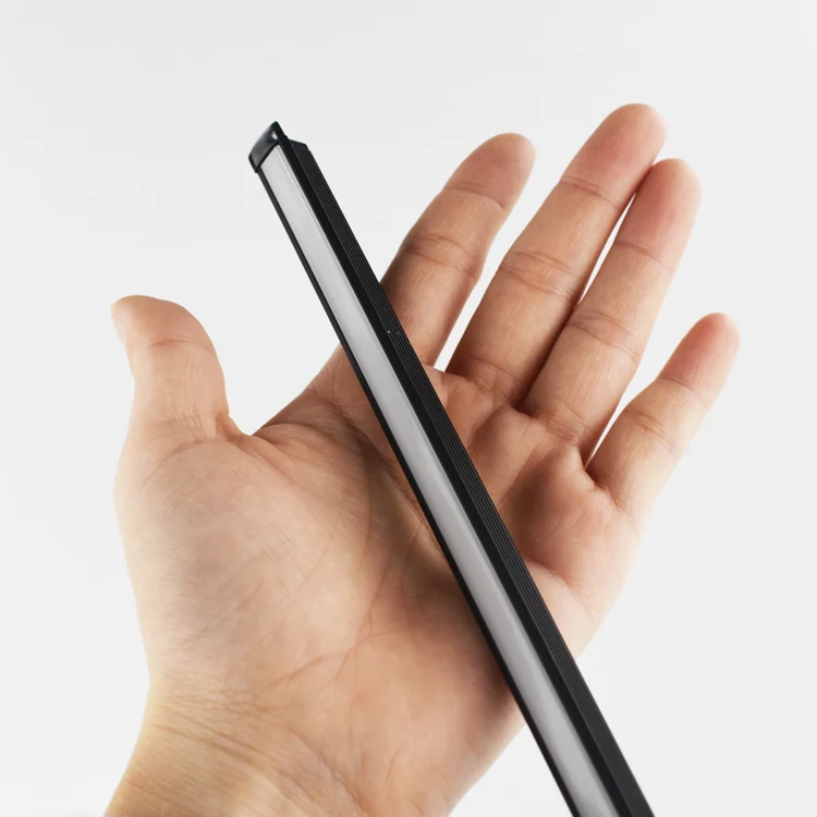 LED Aluminum Profile Lights LED Built in Ressesed Lighting for Kitchen Cabinet Sensor Induction Slot Lighting Strips