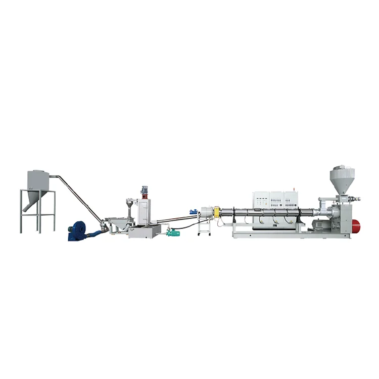 Recycling Plastic Pellet Pelletizing Custom Motor Granules Making Extruder Granulator Machine