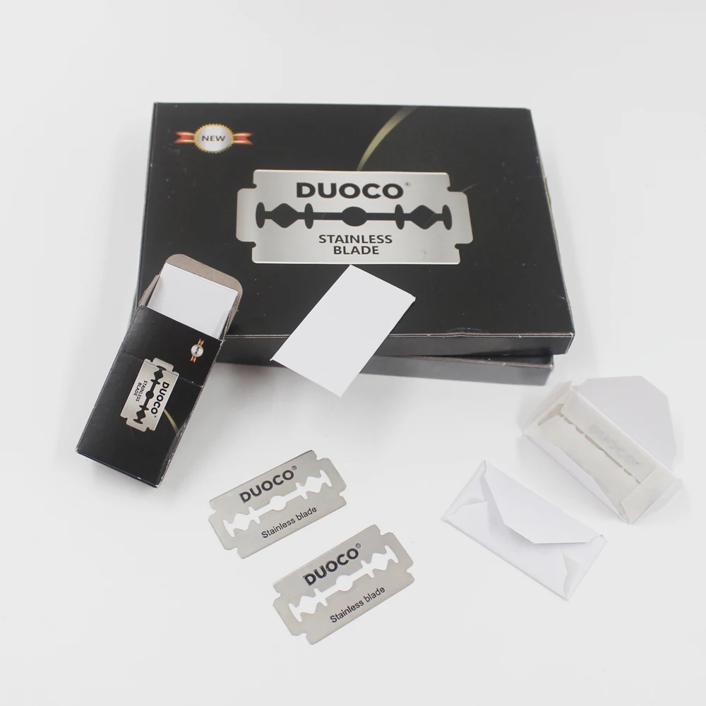 Double Edge Disposable Razor Blade for Men Daily Use Safety Stainless Steel Strip Salon-Grade Product