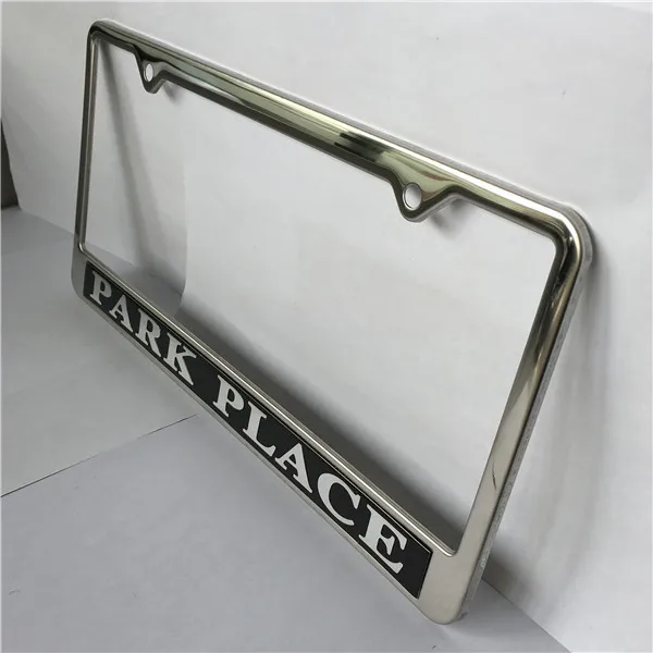 bulk chrome license plate frame custom car plate cover