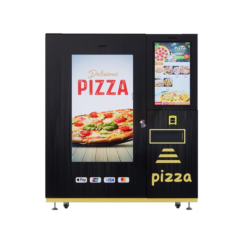 R&D team custom automatic touch screen pizza vending machine Maquina Expendedora de Pizza