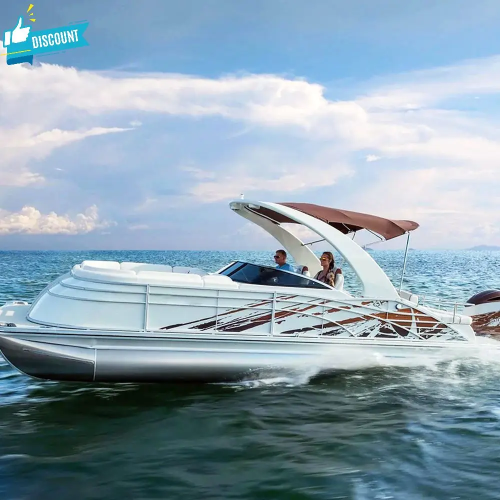 Kinocean Speed Pontoon Boat с навигационными и развлекательными системами для продажи