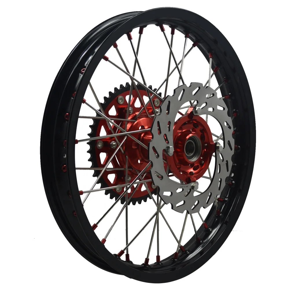 21 Inch 18 Motocycyle алюминиевого сплава ступицы колес Набор для CRF250R
