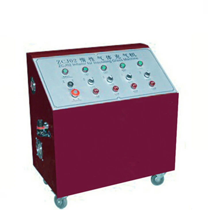 Insulating Glass Production Line Semi Automatic Small Double Glass Argon Gas Filling Machine