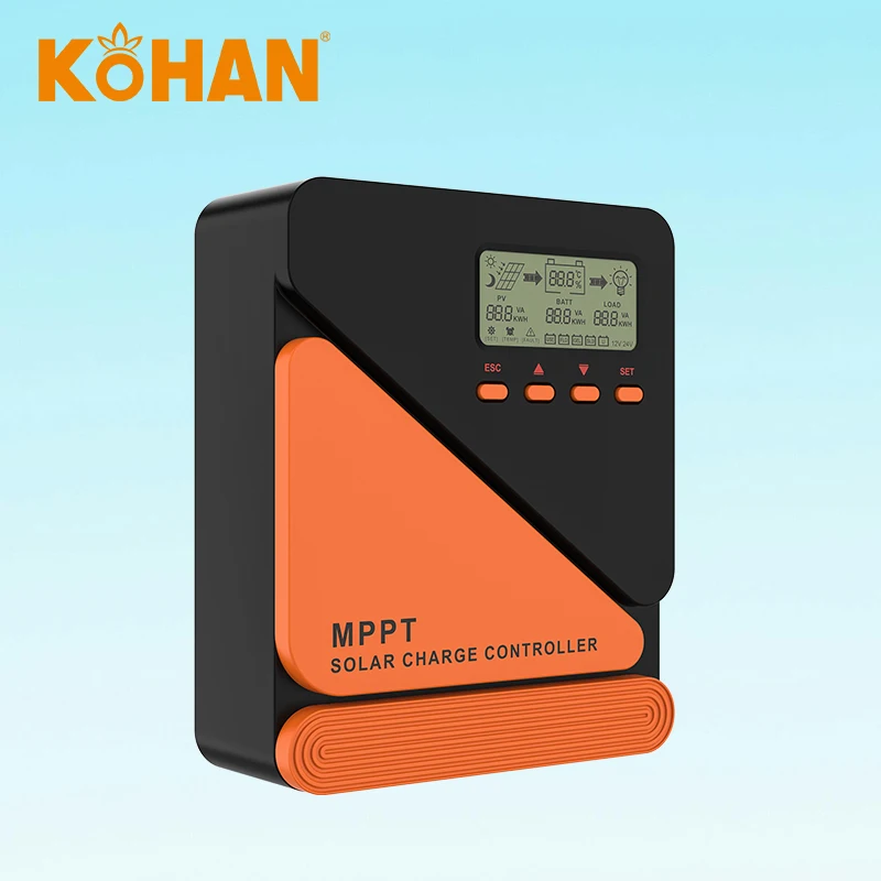 Smart lifepo4 lithium battery 12v 24v 30a 40a mppt solar charge controller