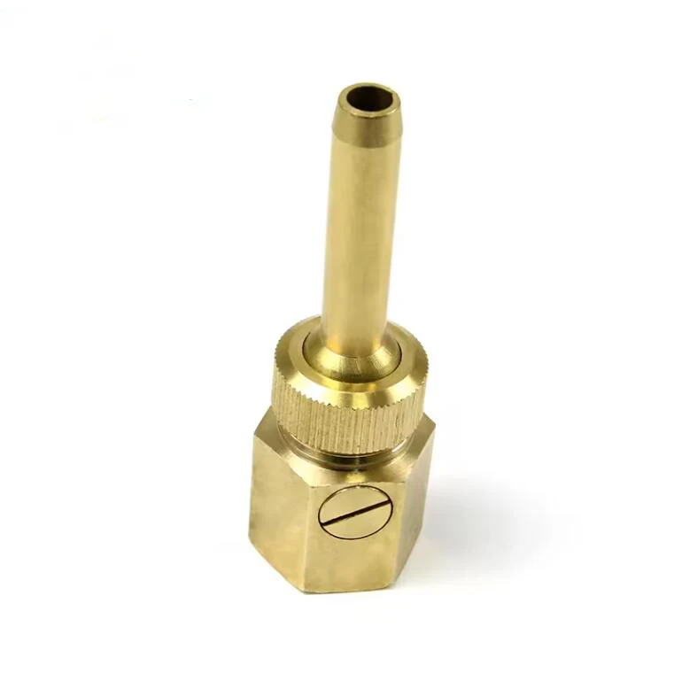 360 Degree Rotating Brass Straight Fountain Spray Head Anti Rust Dancing Water Fountain Nozzle Jet Design