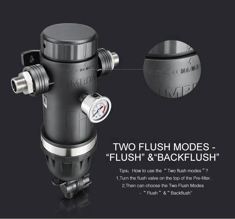 Prefilter IMRITA Household Under Sink Aqua Pure Spin Down Mesh filtre a eau Pre Water Filter Purifier For Home