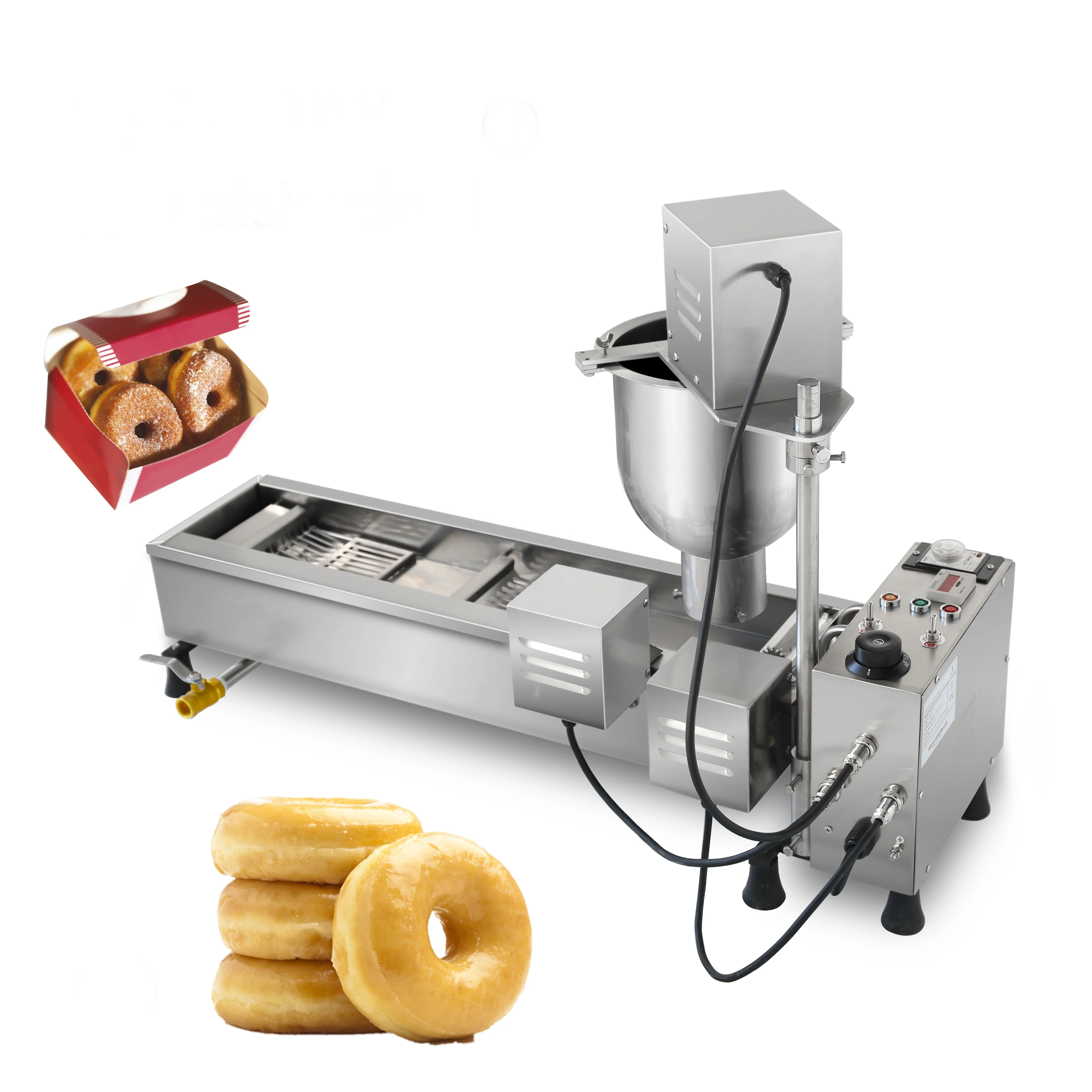 Commercial Donut Machine Full Automatic Donut Making Machine Mochi Donut Shape Maker Production Line