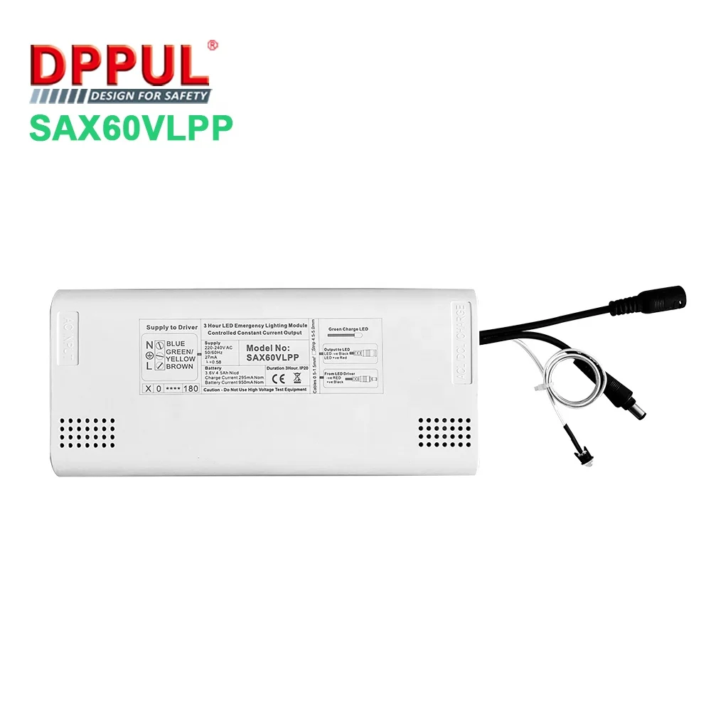  Plastic integrated with all 60VLED lamps emergency suite