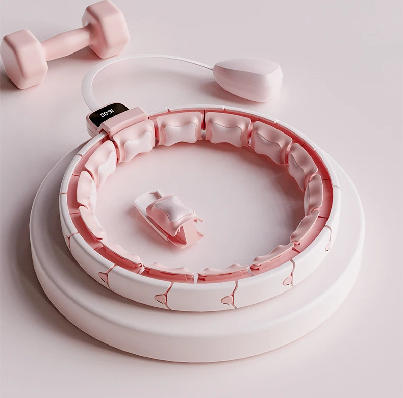 SD Manufacturer Detachable smart hoola fitness hoops gym equipment sports workout exercise weight loss hula ring hoop