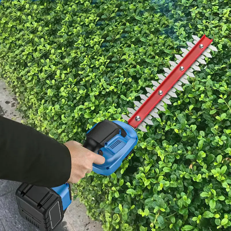 31cm hedge length 21V  Electric Cordless 2 in 1 Battery Bush Grass Shear Shrubbery Shrub Hedge Trimmer Mini Hedge Trimmer
