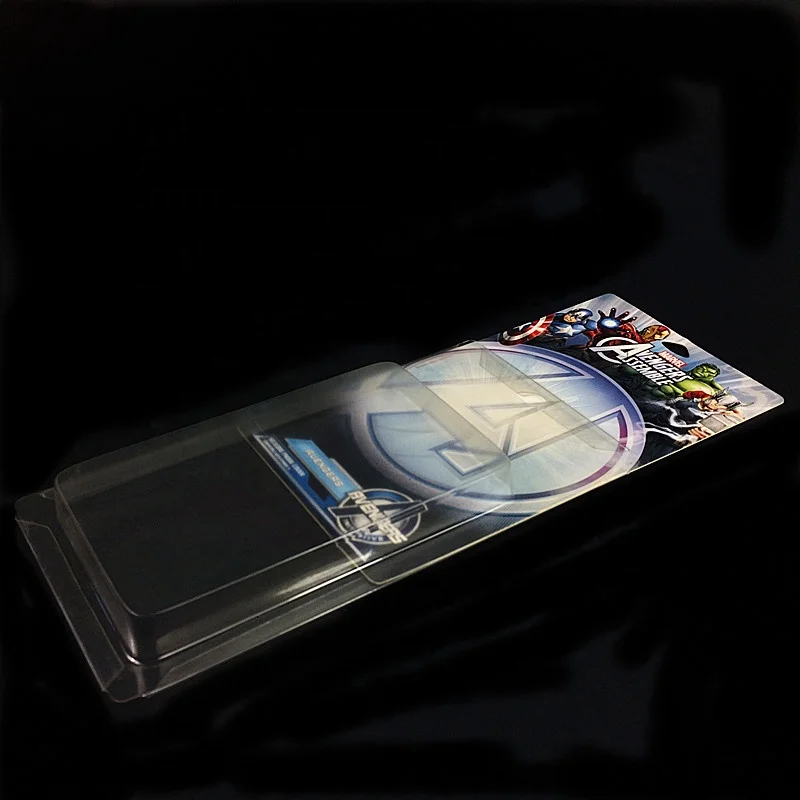 Factory Price Clear Disposable PVC PET Slide Plastic Blister Card Packaging With Paper Cardboard