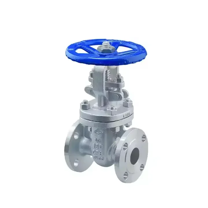 Hot selling CF8 low pressure industrial stainless steel API gate valve