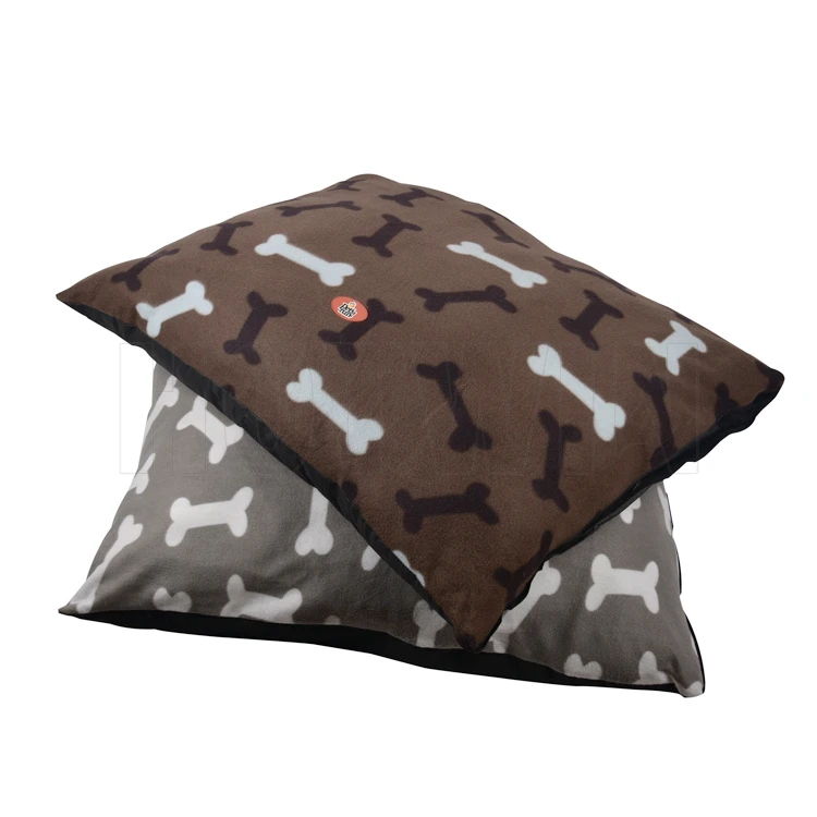 Jumbo Large XL size Medium Dogs with Anti-Slip Backing Super Value comfortable bone printing Dog Pet Bed Pillow
