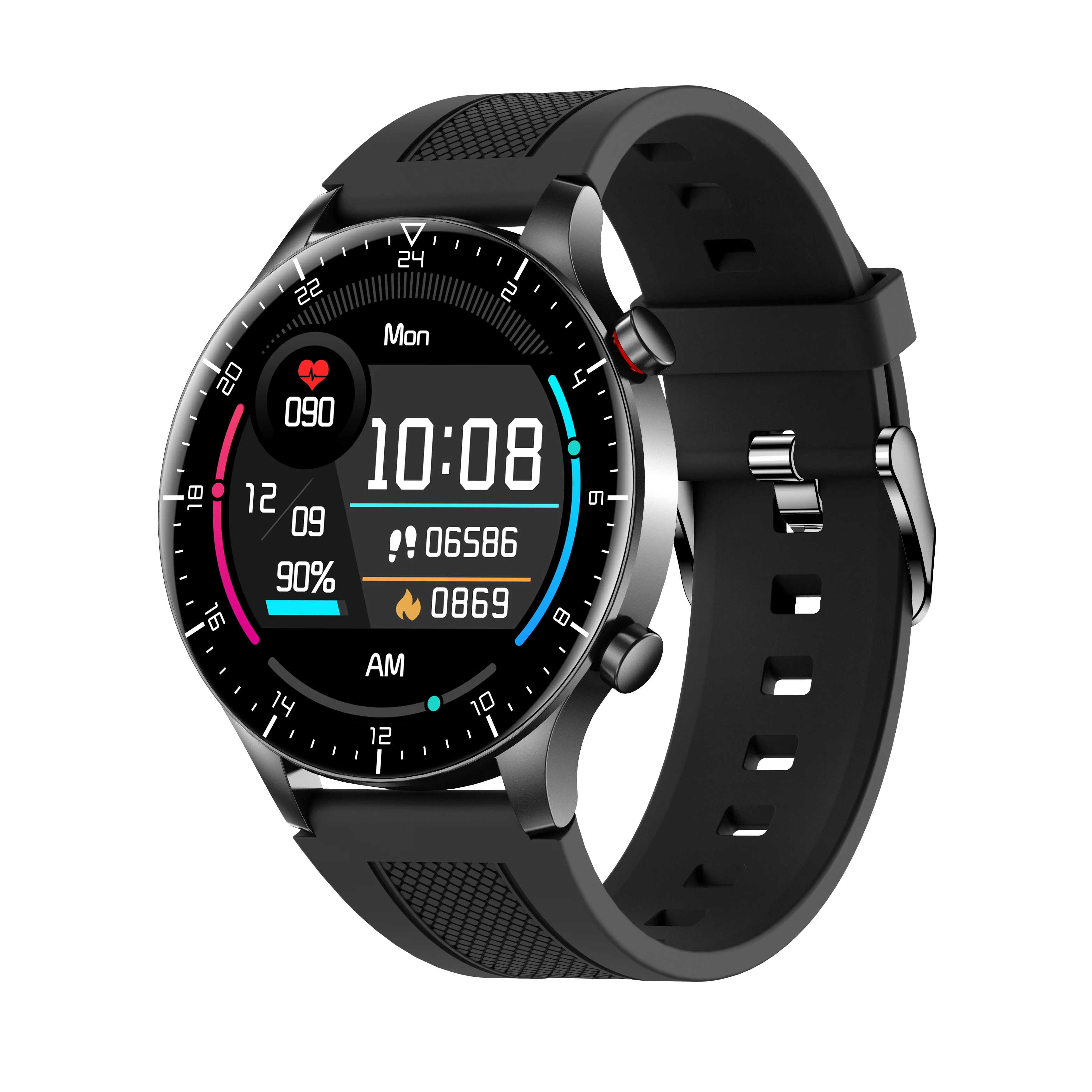 2022 Ce Rohs Smart Watch Bt Calling Ny19 Original Waterproof 1.3 Inch Ecg Body Temperature Health Monitor Smart Watch Ny19