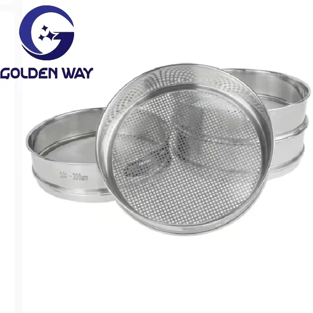 200mm 300mm Diameter 180 200 300 400 500 Mesh Metal Powder Sieving 304 Stainless Steel Test Soil Sieve