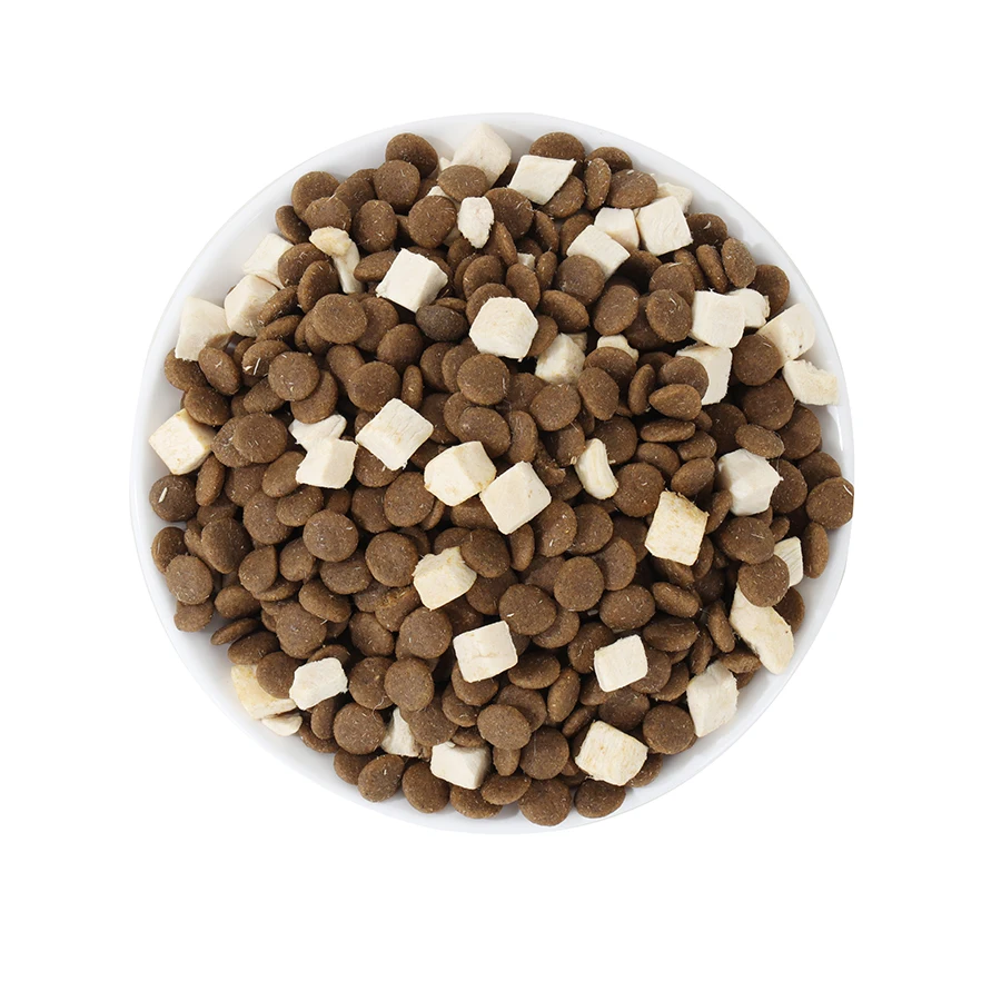 OEM/ODM Goat Milk And Gluten-free Dry Dog Cat Pet Food   Freeze Dried Pet Snacks Cat Pet  Dog food