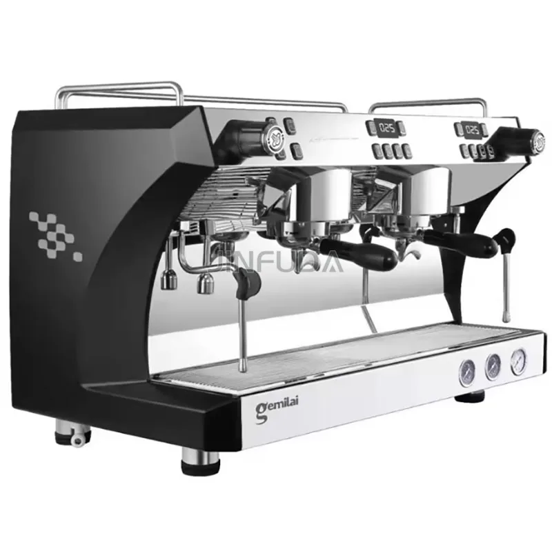 Profesional Kaffeemaschine Italian Coffee Maker E61 Two Group Semi Automatic 3 In 1 Commercial Coffee Espresso Machine In China