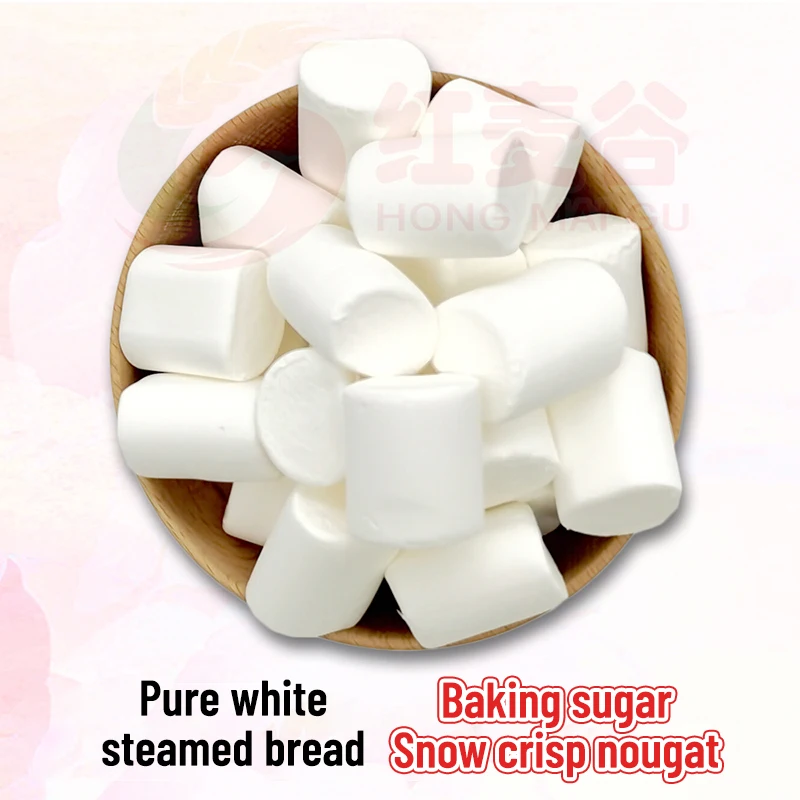 Wholesale Chinese snack marshmallow exotic candy food cotton candy confectionery soft candy bagged 1kg fruit sweet snack for kid