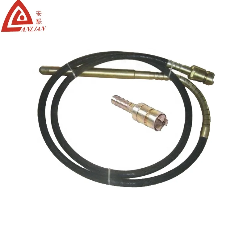 The high-power hot selling rod is 2m long concrete vibrator shaft for construction facilities