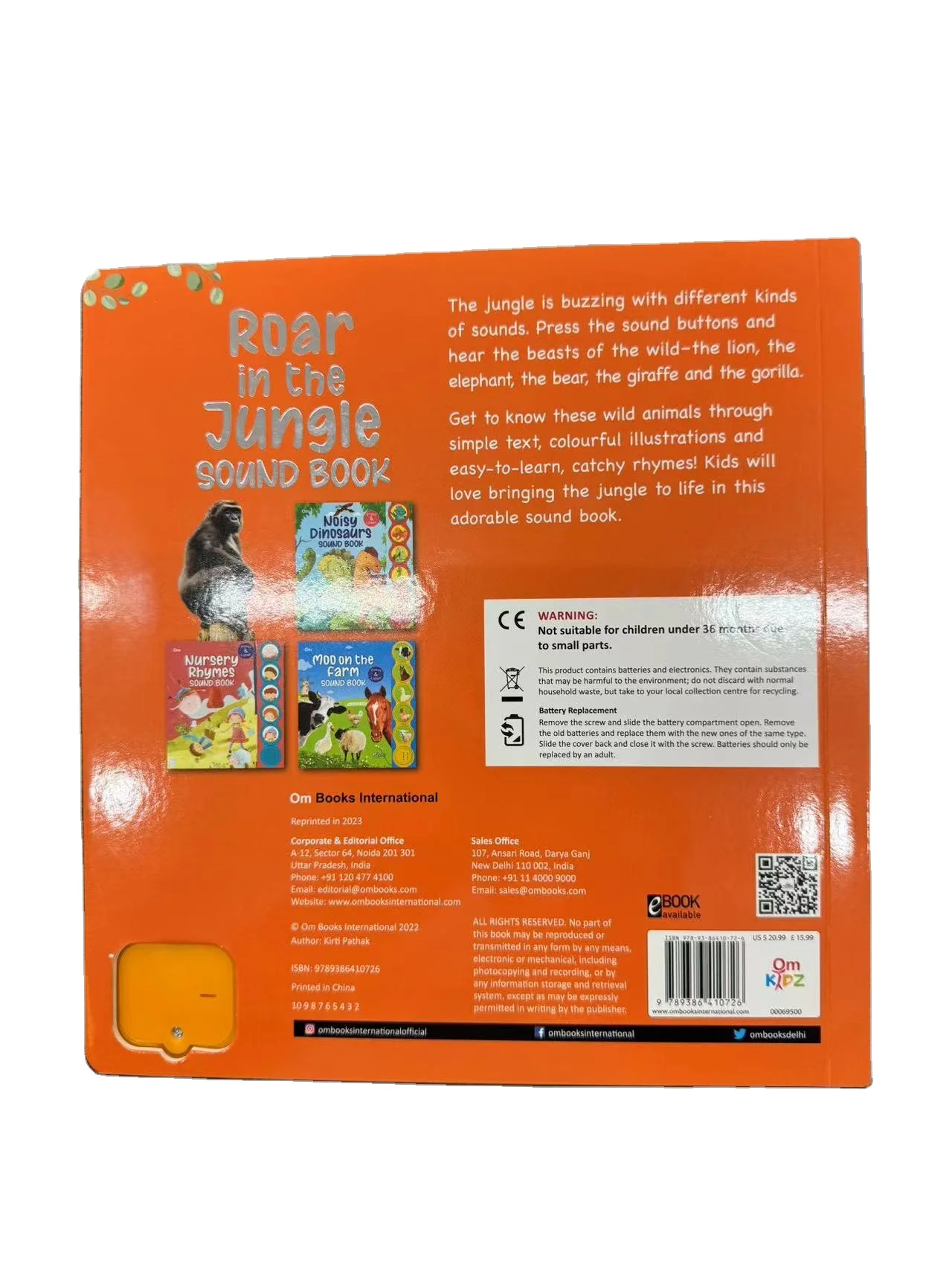 Exploring Early Education: The Wonderful World Of Early Learning Books 5 Buttons Sound Module Book For Children