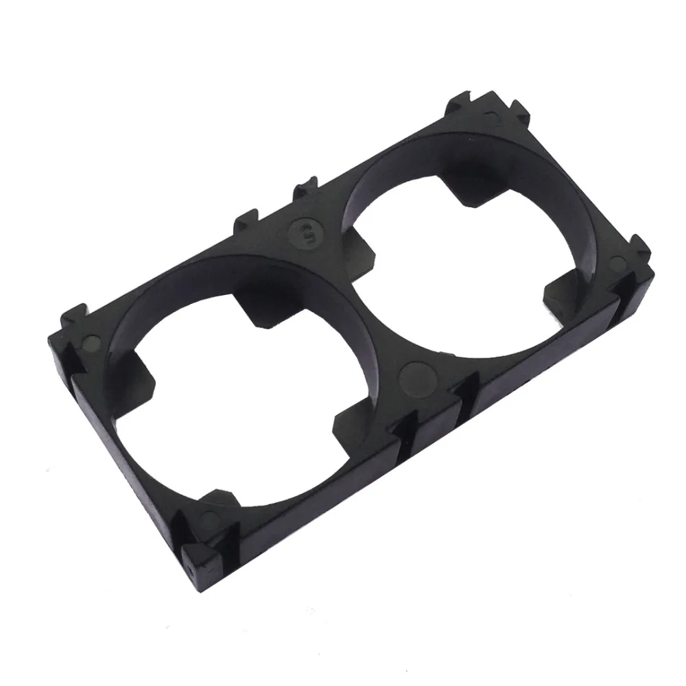 26650 Battery Holder 2 x 26650 Battery Holder Bracket Cell Safety Anti Vibration Plastic 26650 Brackets DIY