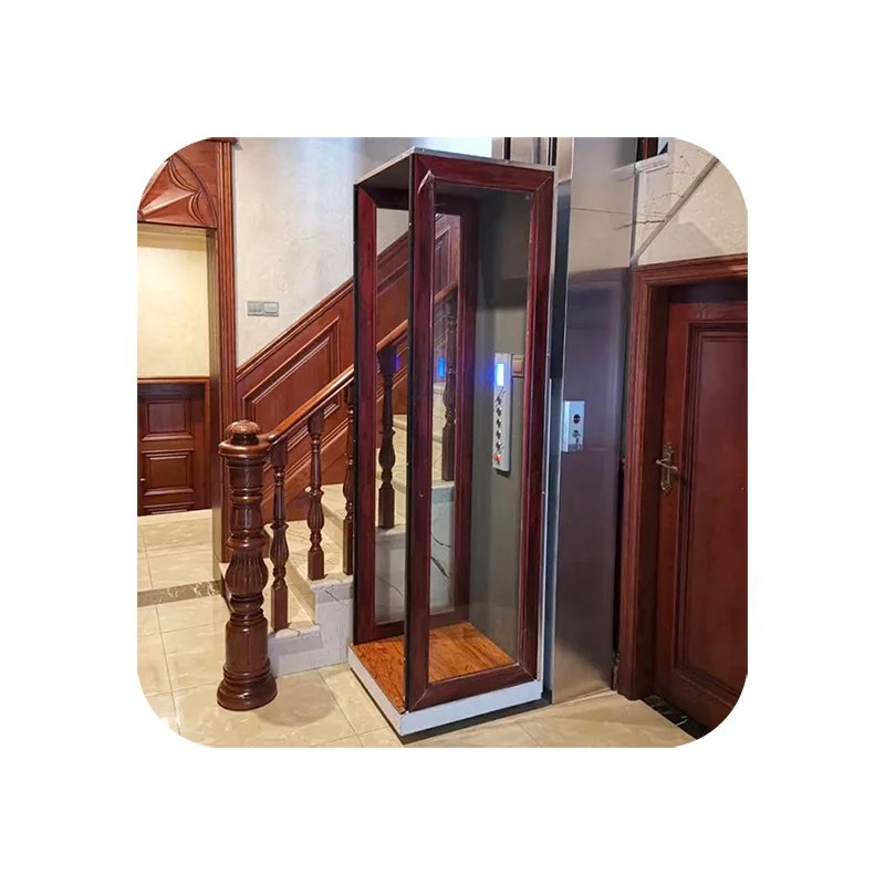 2 Storey Small Home Elevator Vacuum Passenger Lift for Home Use