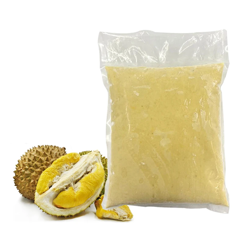 Malaysia Suppliers Premium D197 Musang King Durian Paste Frozen Mao Shan Wang Durian Puree