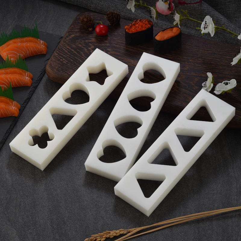 4 in 1 DIY rice mold sushi  modeling tool cooking seaweed rice ball mold