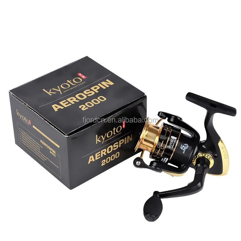 FJORD Высококачественная рыболовная спиннинговая катушка с правой и левой ручкой 5 шарикоподшипников 1: 1