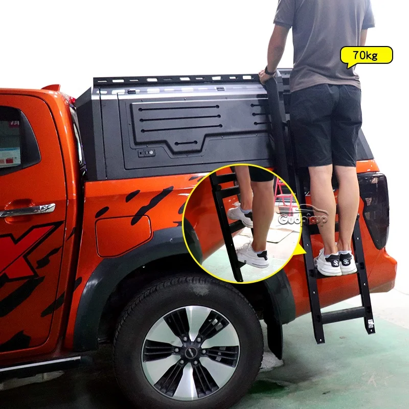 4x4 truck alu cab canopy camper pickup chevrolet silverado canopy with Ladder for ford maverick