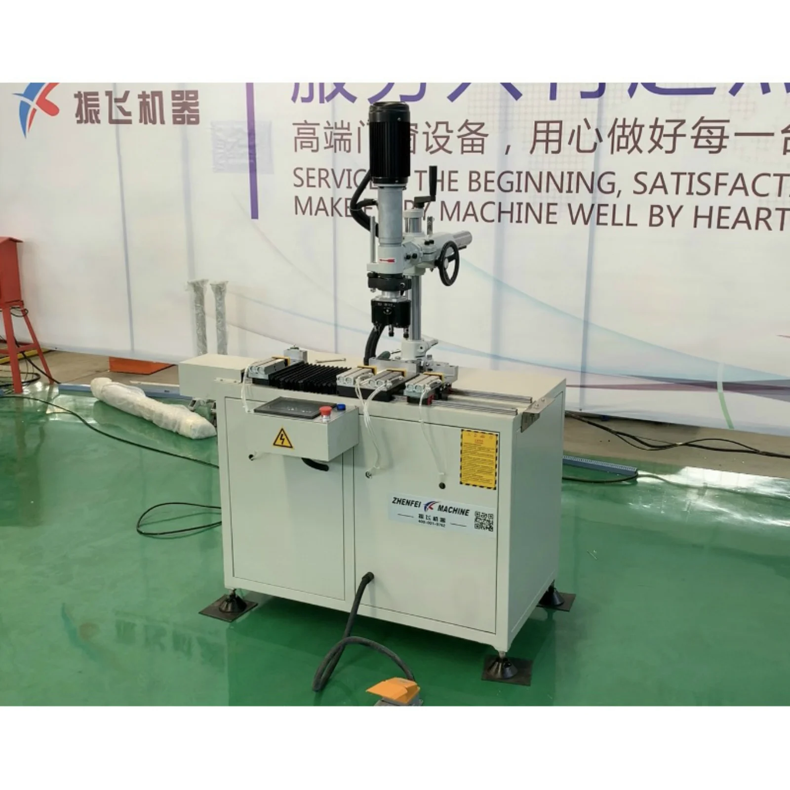 CNC Drilling Machine curtain wall tenon drilling machine for Aluminum Blinds Window