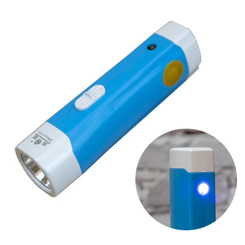 Emergency Mini Portable LED Flashlight USB torch with 18650 lithium battery  Small Pocket LED Torch Flashlight