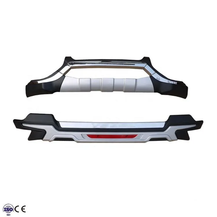 Подходит для Honda Vezel 2015 + Защитная Накладка на порог переднего заднего бампера защитная