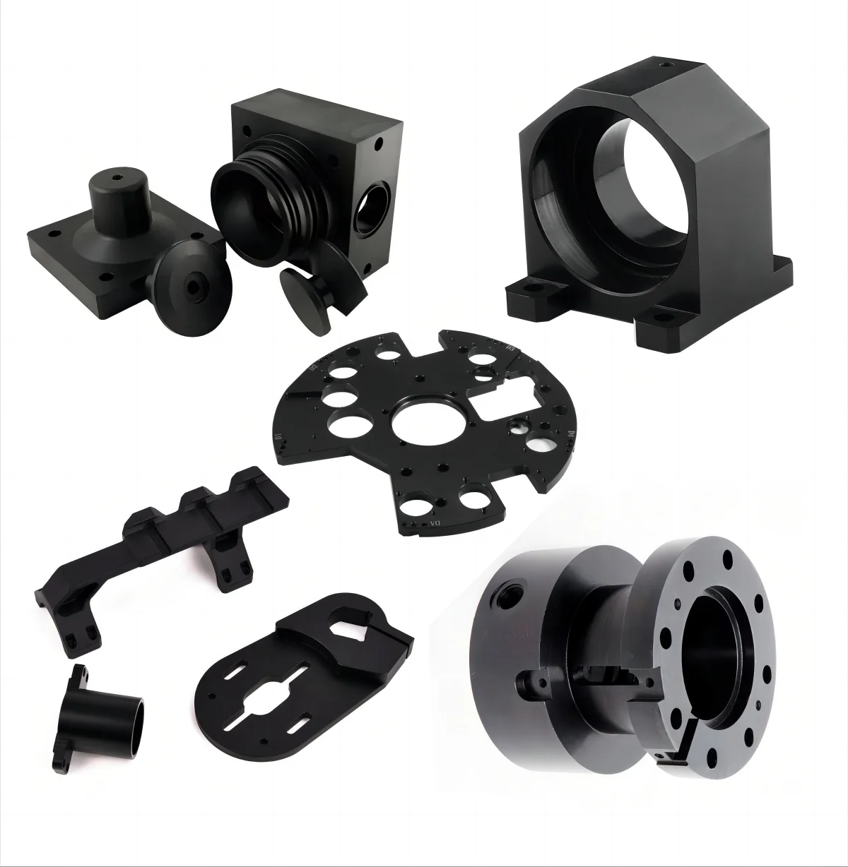 Window Opener Accessories Universal Joint Coupling Turned Parts Aluminum CNC Lathe CNC Machining Hardware Machining