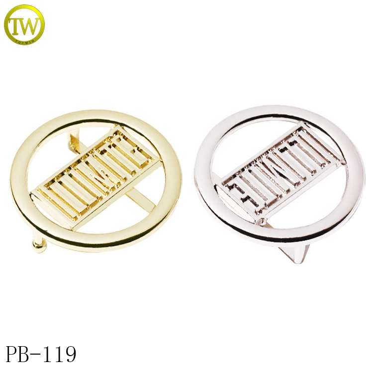 Custom own design Metal Letter Waist Belt Buckle metal Logo buckle Metal Belt Buckle for Men