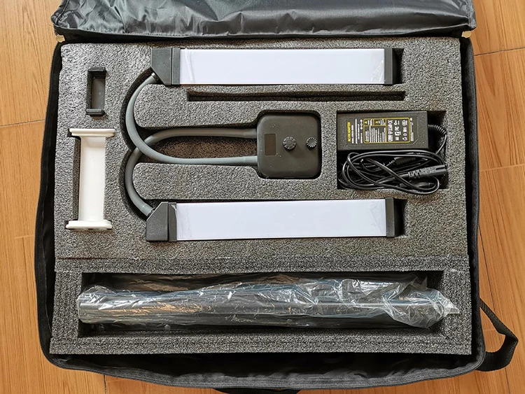 
Photo Studio Twin LED Dual Arms Ring Fill light 3000K-5500K For Camera Video 