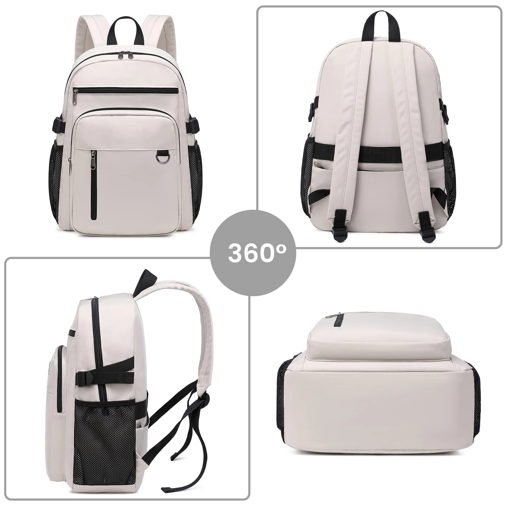 Custom classic bookbag waterproof fashion teenagers backpack back bags logo school bags for middle and college students