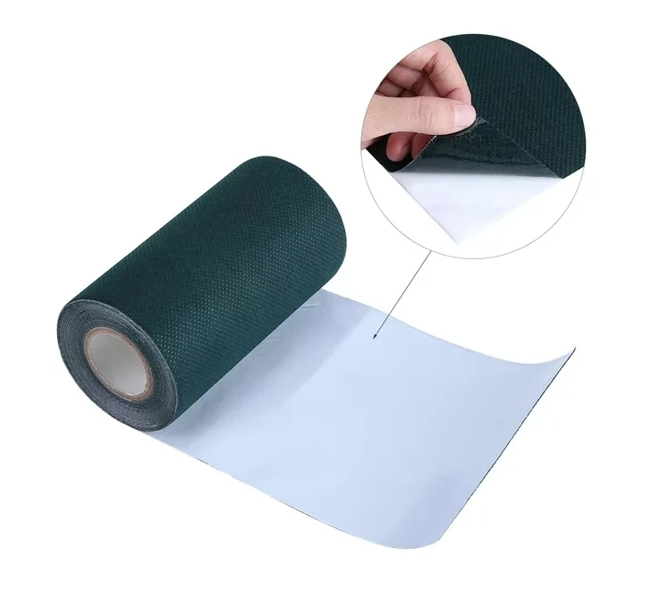 Non woven fabric artificial grass joining tape self-adhesive seaming turf tape  joint tape for bonding artificial  grass