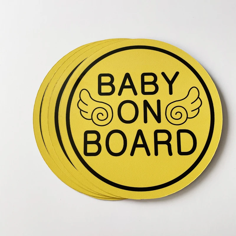 Пользовательские ПВХ наклейка ребенок на борту автомобиля Магнитные