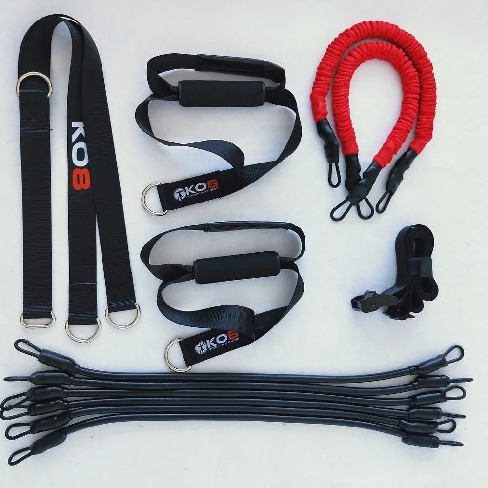 Wellshow Sport KO8 Pro подвесные Эспандеры тренажер KO8 фитнес функциональная тренировочная система полный тренажерный зал в сумке