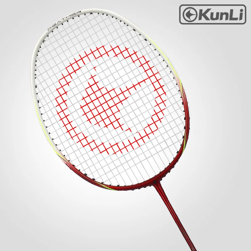 carbon fiber racket badminton K300  Ultra light 4u 82g raket top badminton rackets Professional badminton products