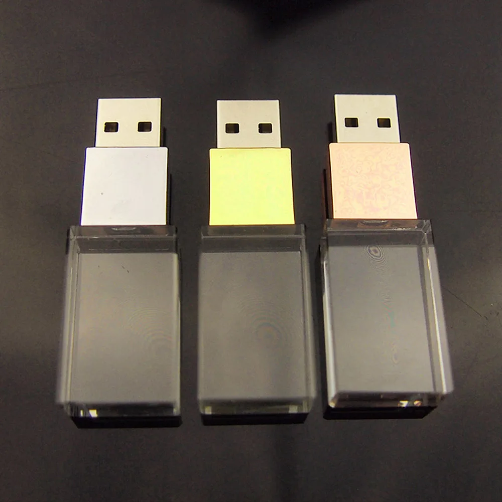 Custom logo transparent usb flash drive 1gb 2gb 4GB 128M 512MB gift pendrive flash disk