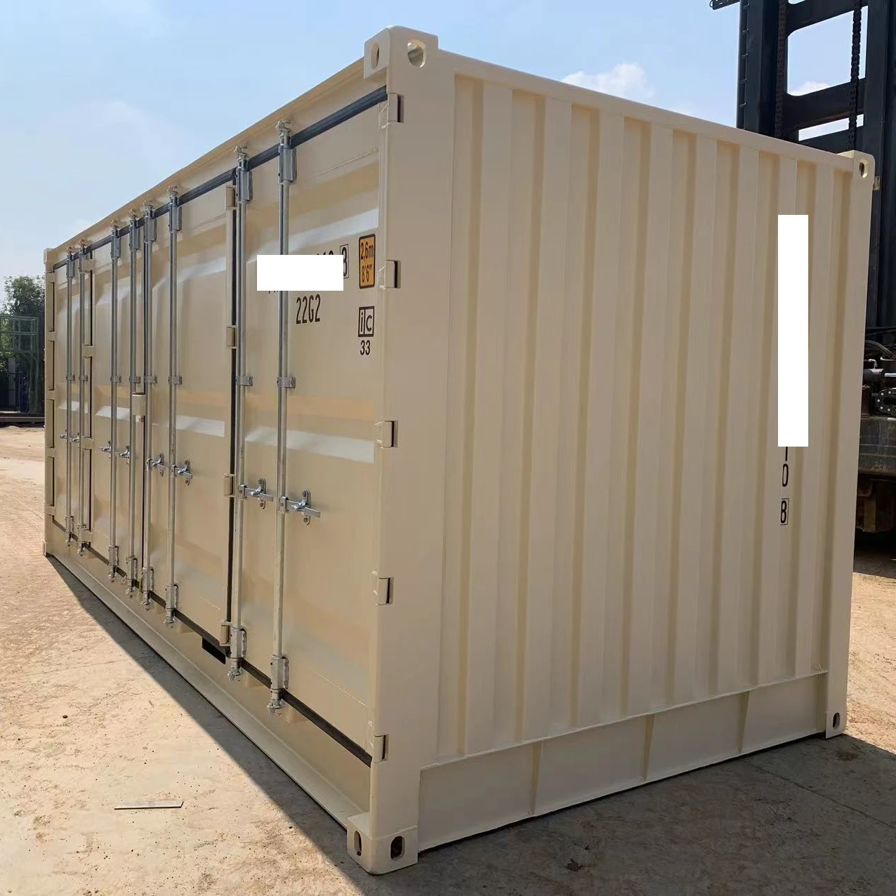 20-футовый операторский контейнер для перевозки груза за рубежом и перевозки сухого контейнера