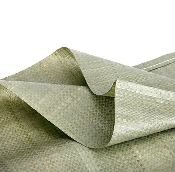 
Manufacturer Customized Lowest Price Green Recycled PP Woven Bag For Packaging Construction Waste Building Garbage Sand Feed 