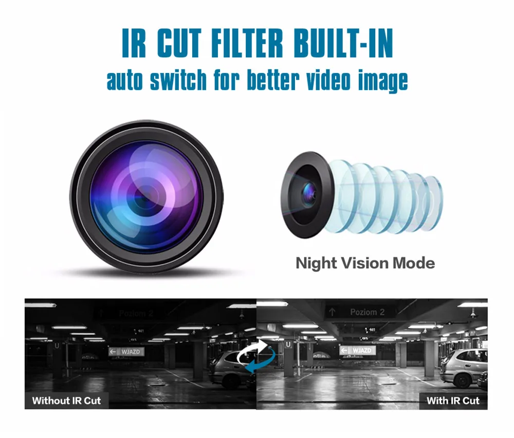 Wistino AHD Video Camera 1080P Analog Security CCTV 2MP Bullet Camera Outdoor Surveillance Camera