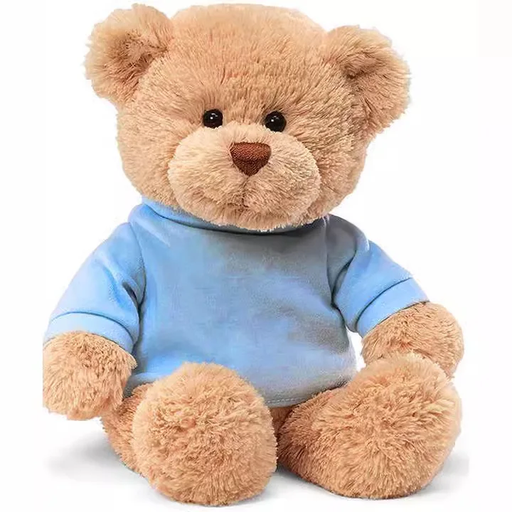 Teddy bear plush toys come with pictures and samples for factory customization